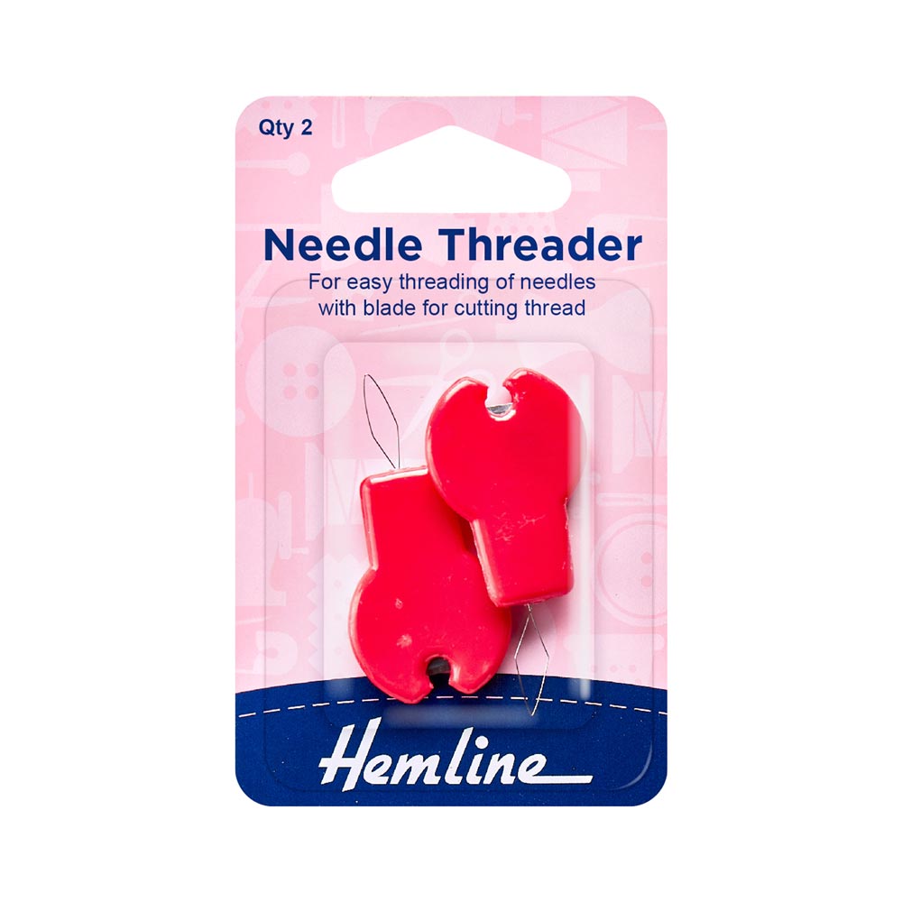 Hemline Needle Threader with Cutter
