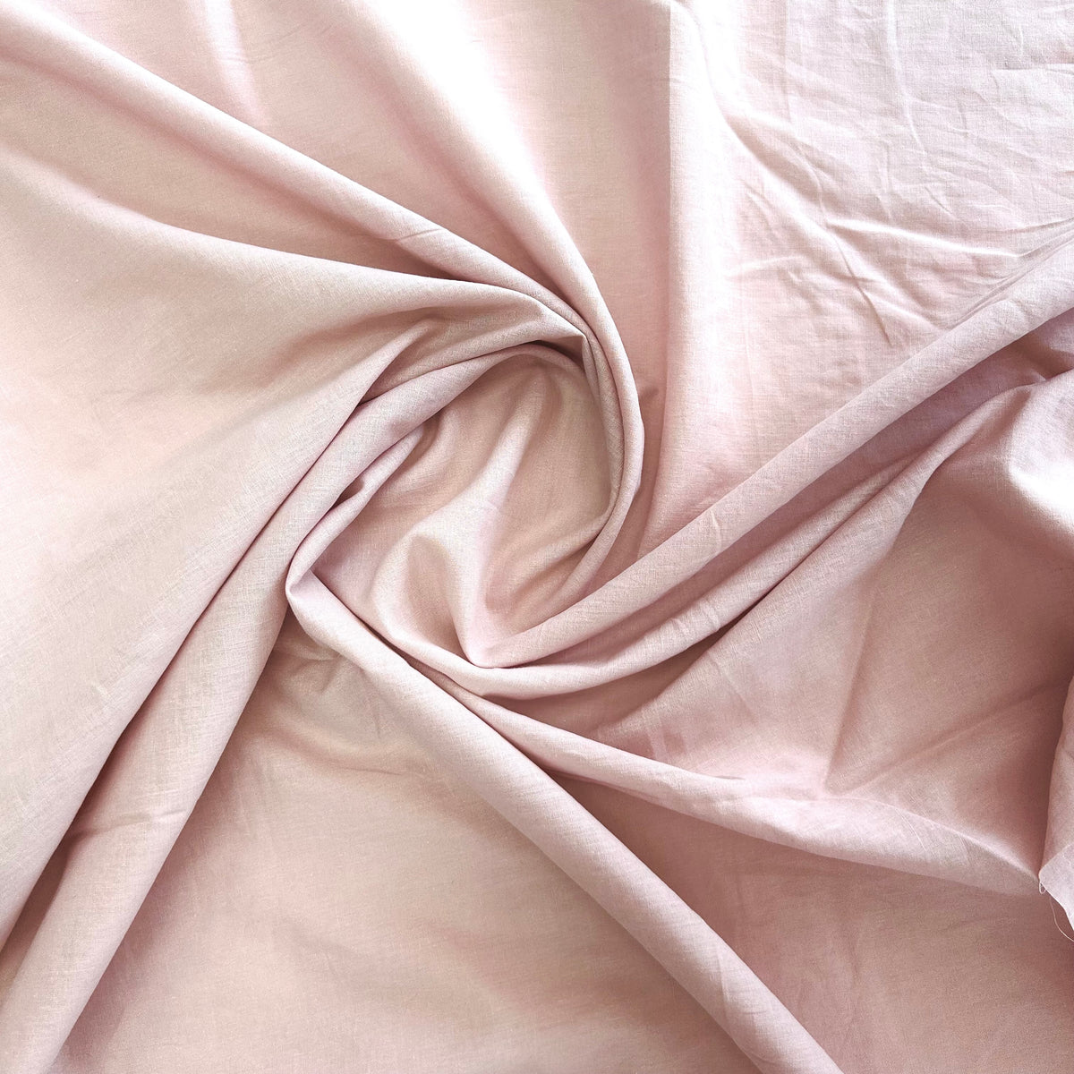 Pink Linen Cotton Blend