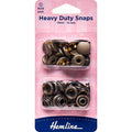 Hemline Snap Heavy Duty 15mm Antique Brass