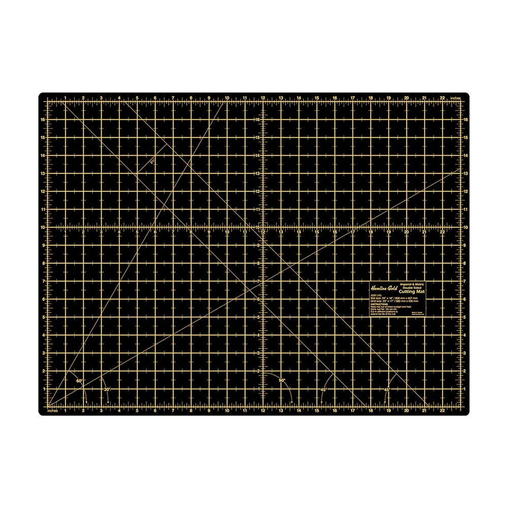 Hemline Gold A2 Cutting Mat 60x45cm