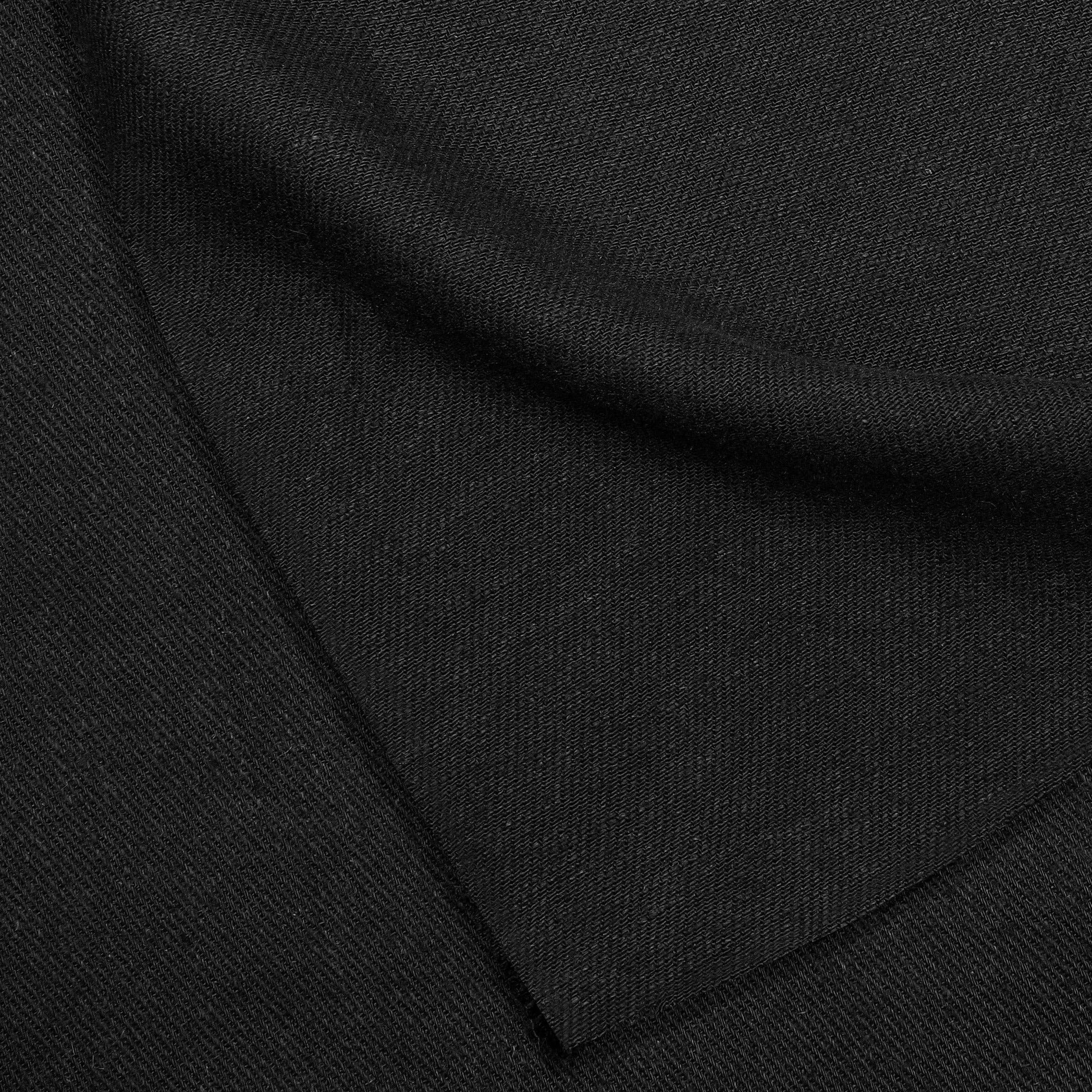 Twill Linen Viscose LivaEco BLACK