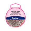 Hemline Safety Pins Nickel Assorted Sizes