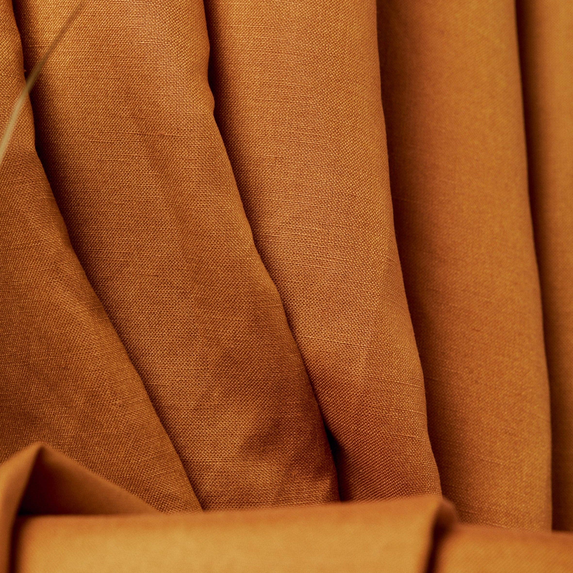 Linen Viscose Ochre Lenzing™ EcoVero™
