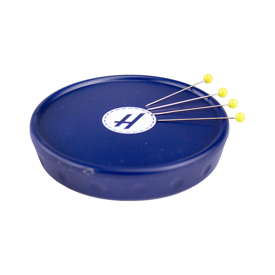 Magnetic Pin Holder Navy 7.5x7.5cm