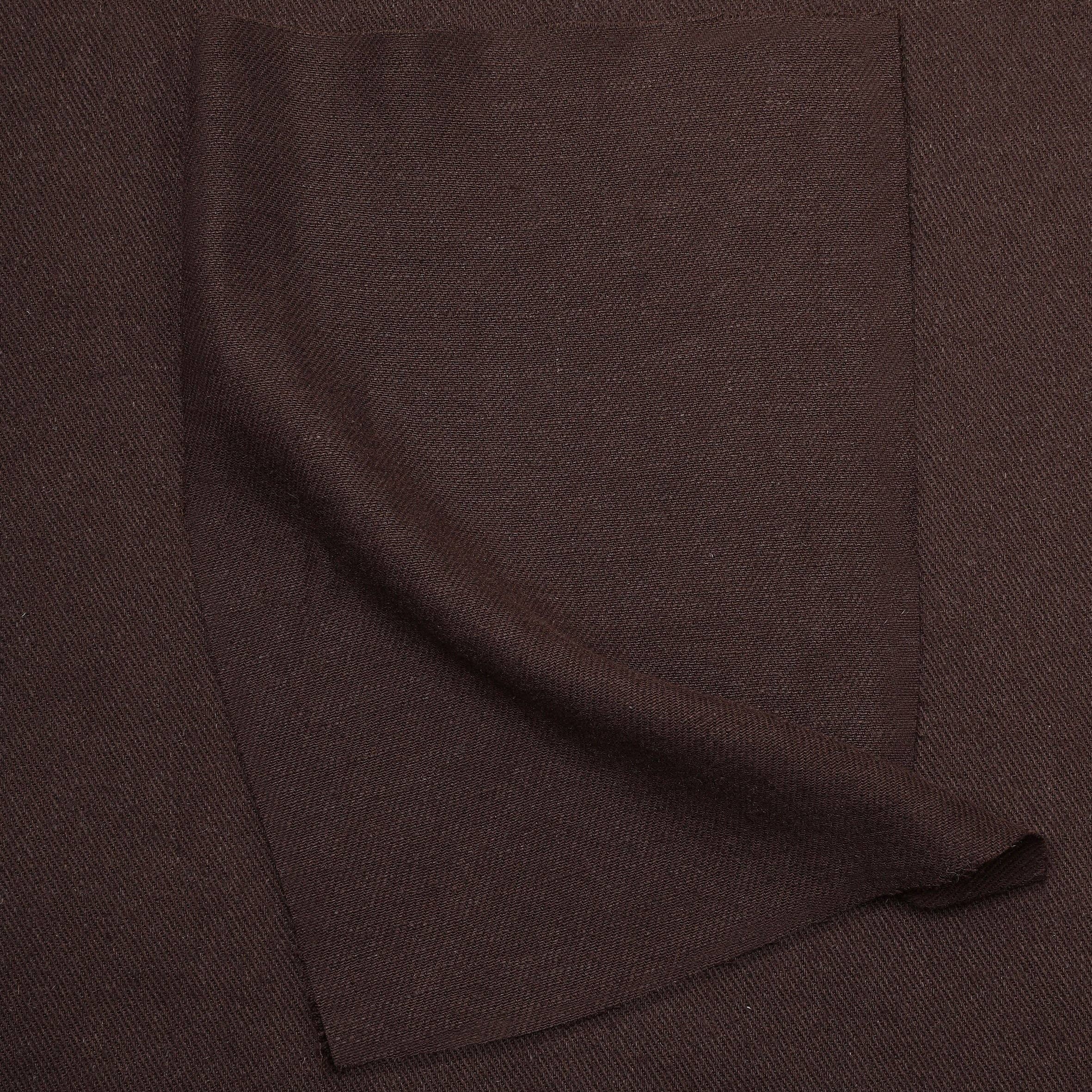 Twill Linen Viscose LivaEco OAT CHOCOLATE
