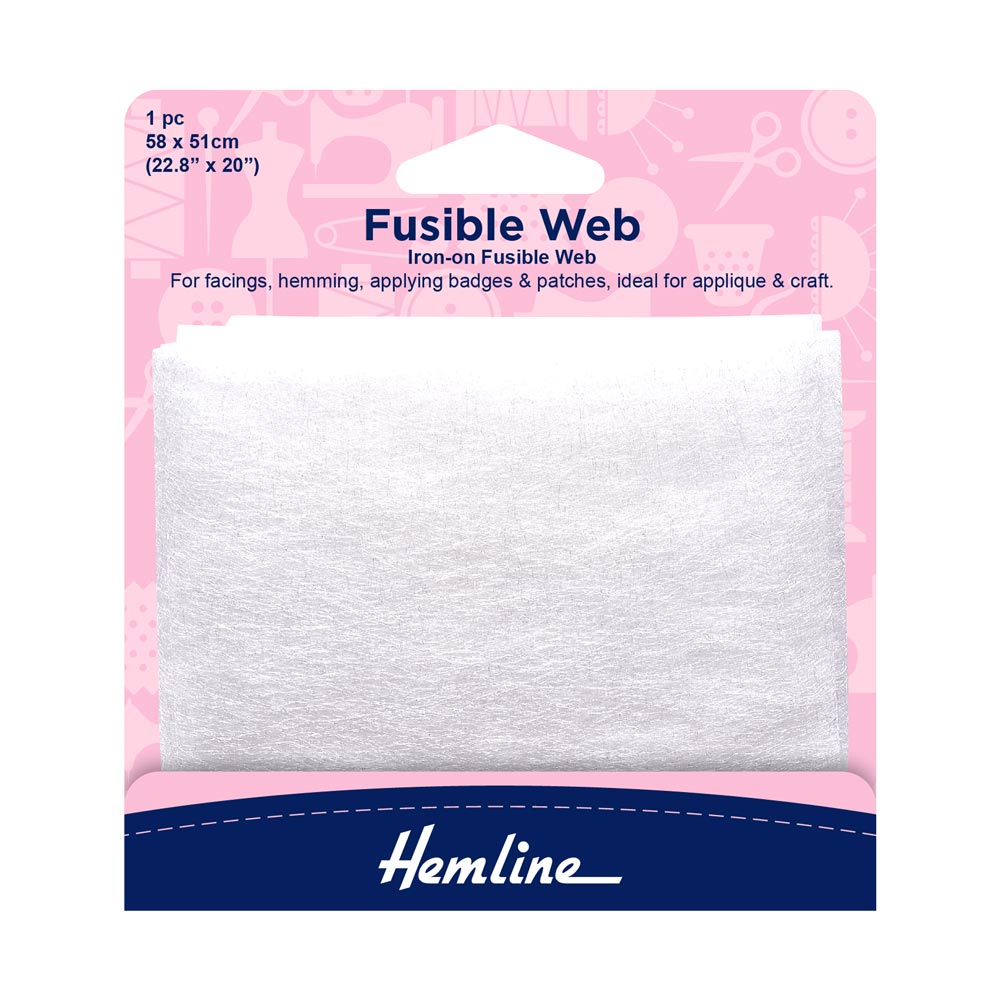 Hemline Fusible Webbing 58 x 51cm