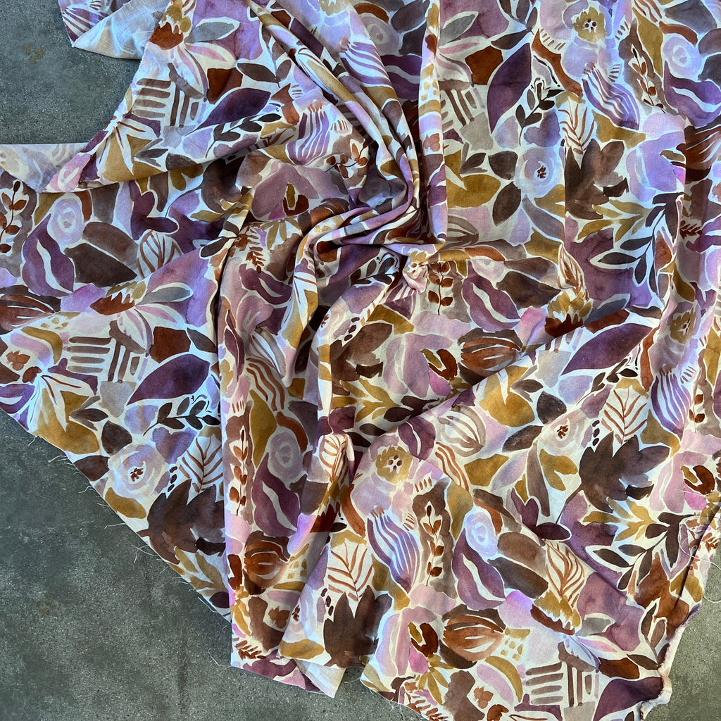 Posy White/pink floral