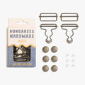 Dungarees Hardware Kit | Aged Brass