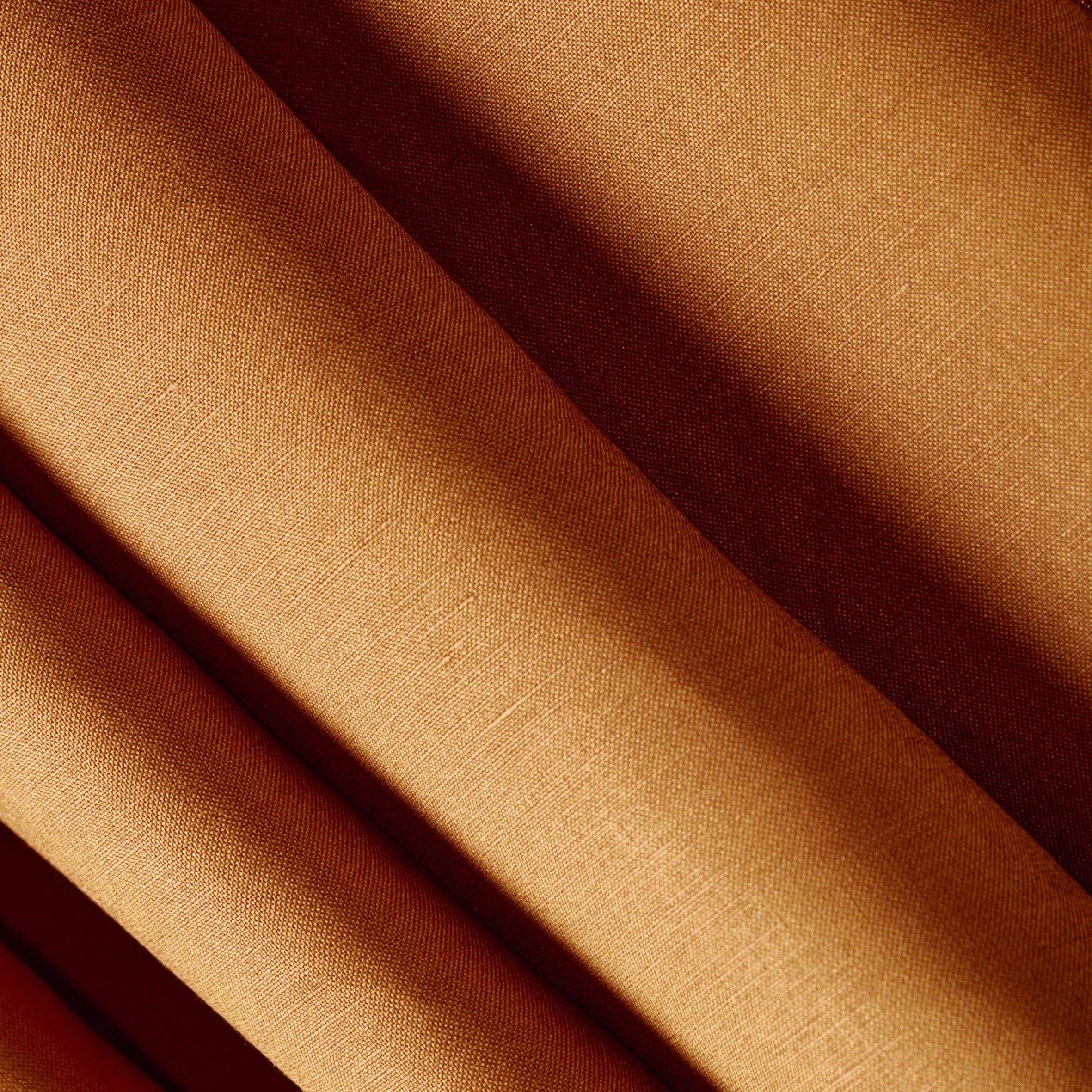 Linen Viscose Ochre Lenzing™ EcoVero™