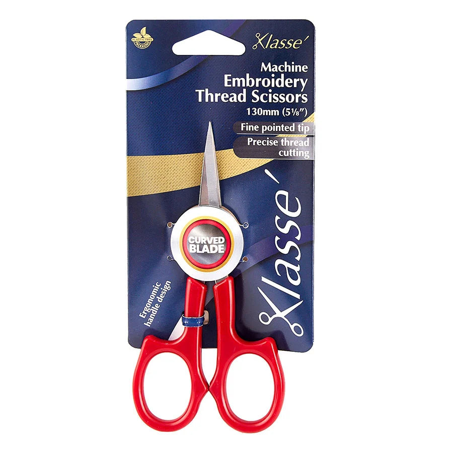 Klasse Embroidery Scissors 5.125in Curved Tip