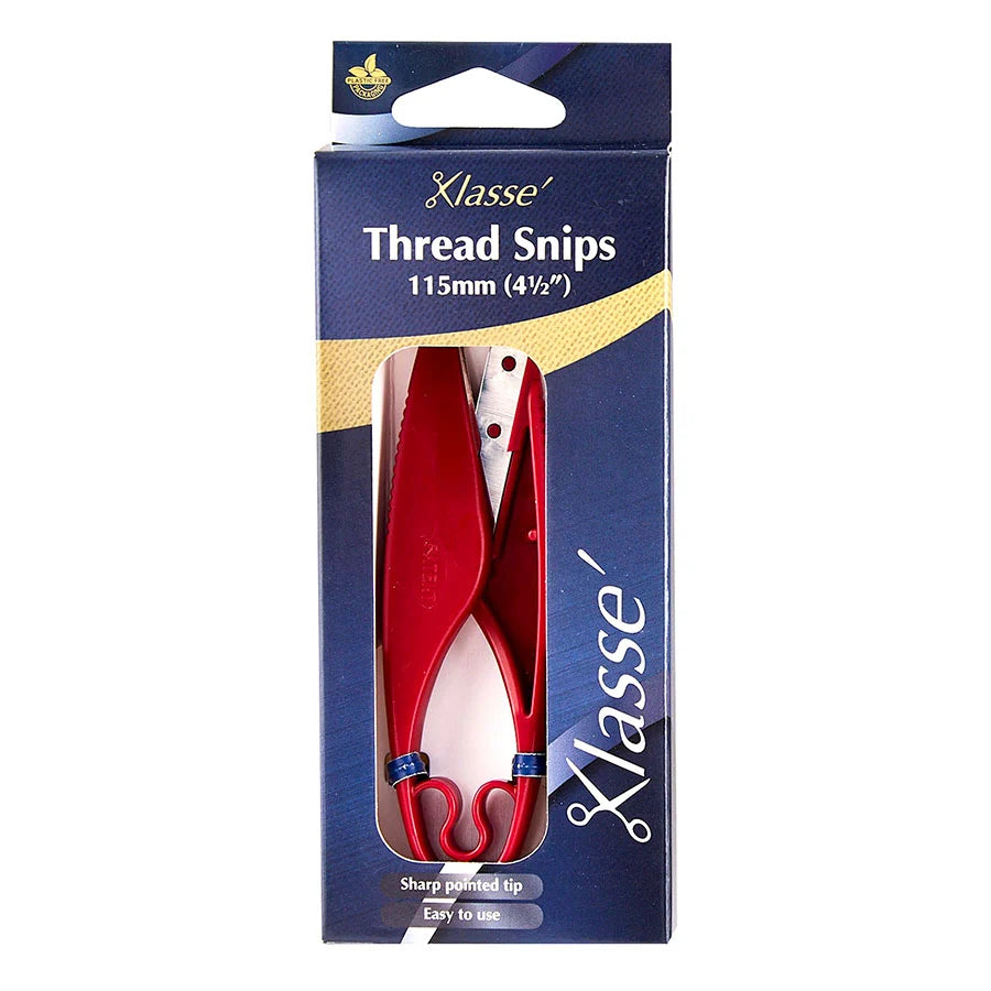 Klasse Thread Snips 4.5in Red Handle