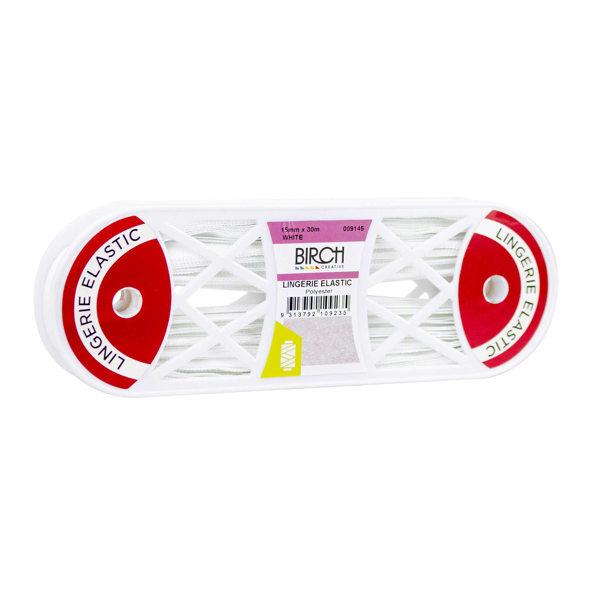 Elastic Lingerie 15mm White