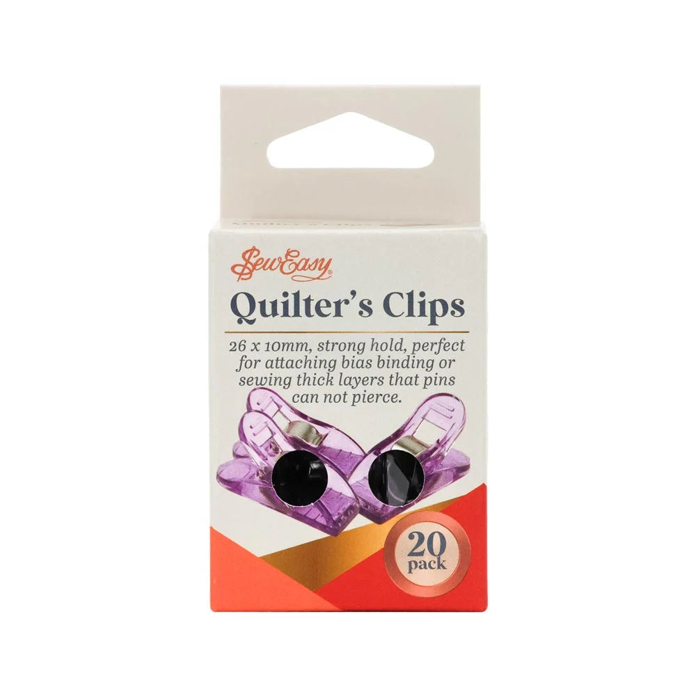 Sew Easy Quilt Clips 22x10mm