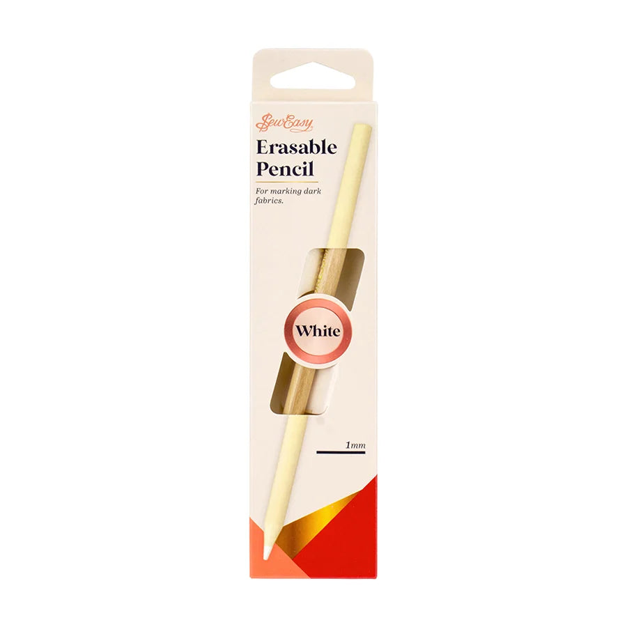 Sew Easy Water Soluble Pencil White