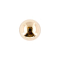 Gold Dome Shank button size 24