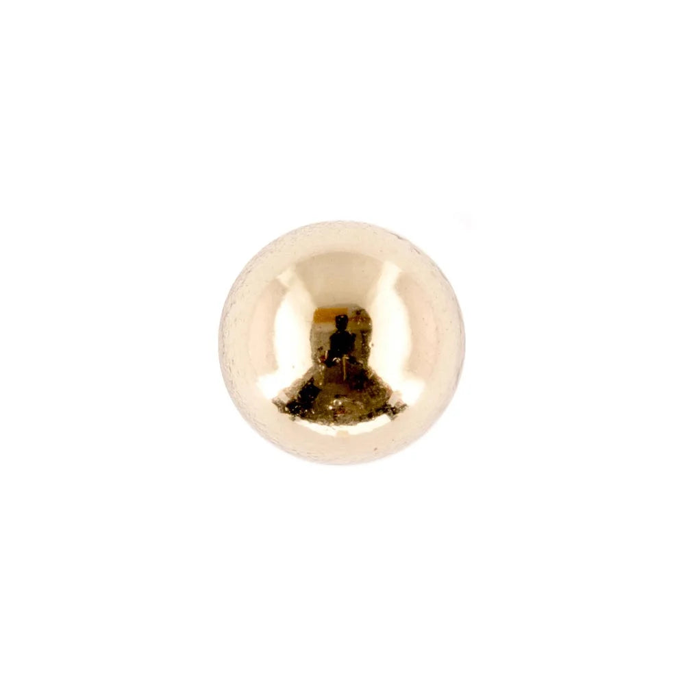 Gold Dome Shank button size 24