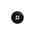 Black wooden buttons size 28