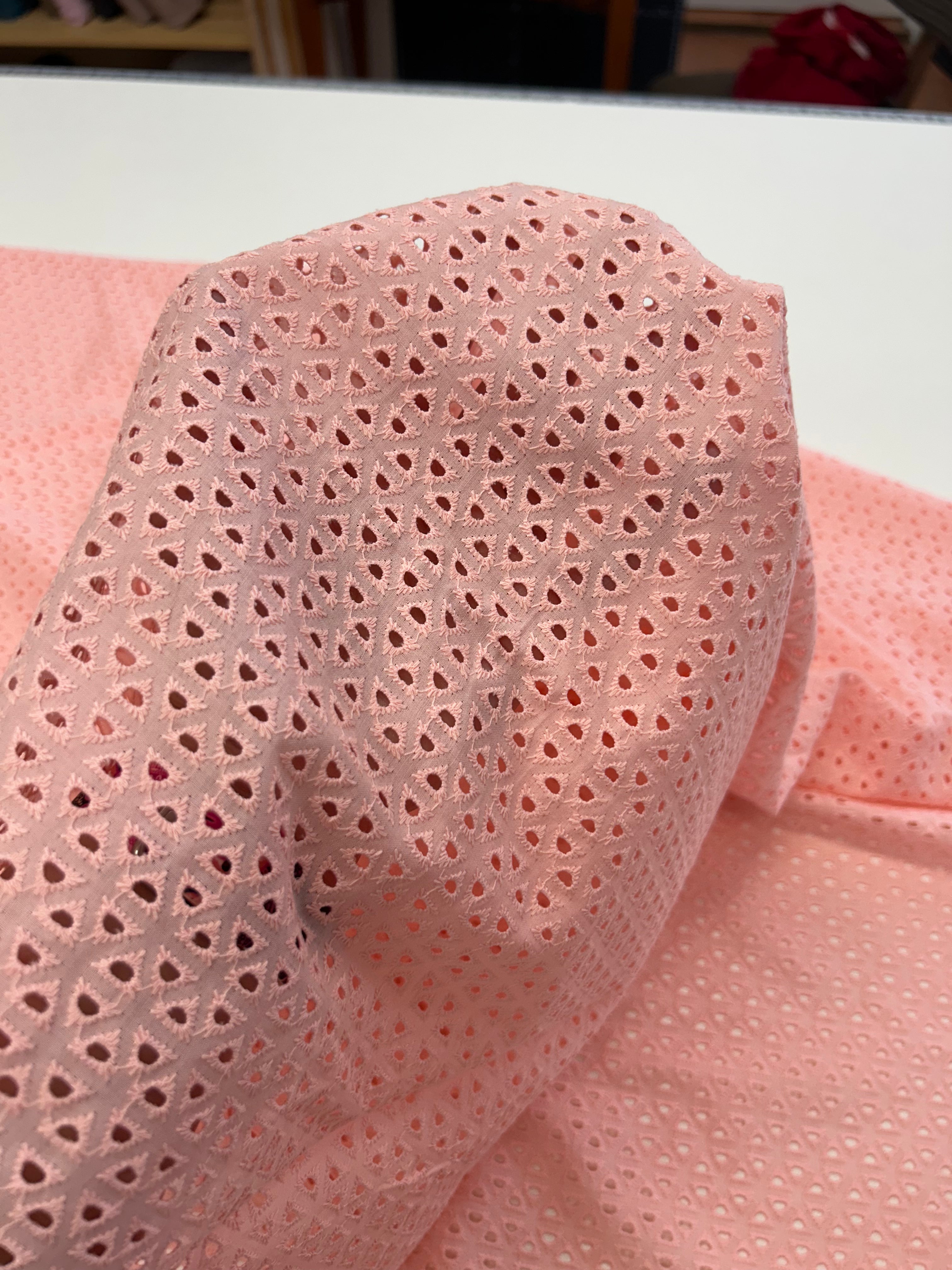 Pink Eyelet