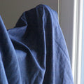 Denim Look Brushed Cotton, Navy