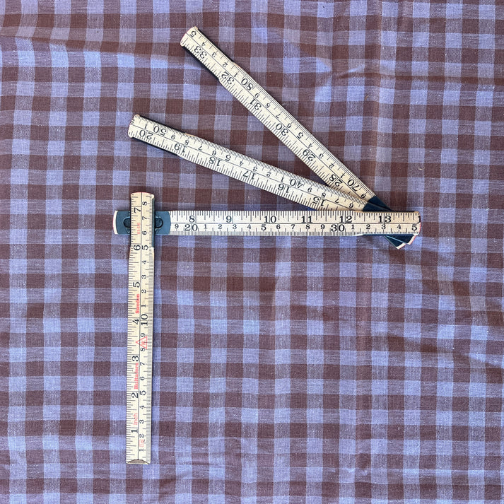 Dustfield Cotton Linen Lilac/Cocoa