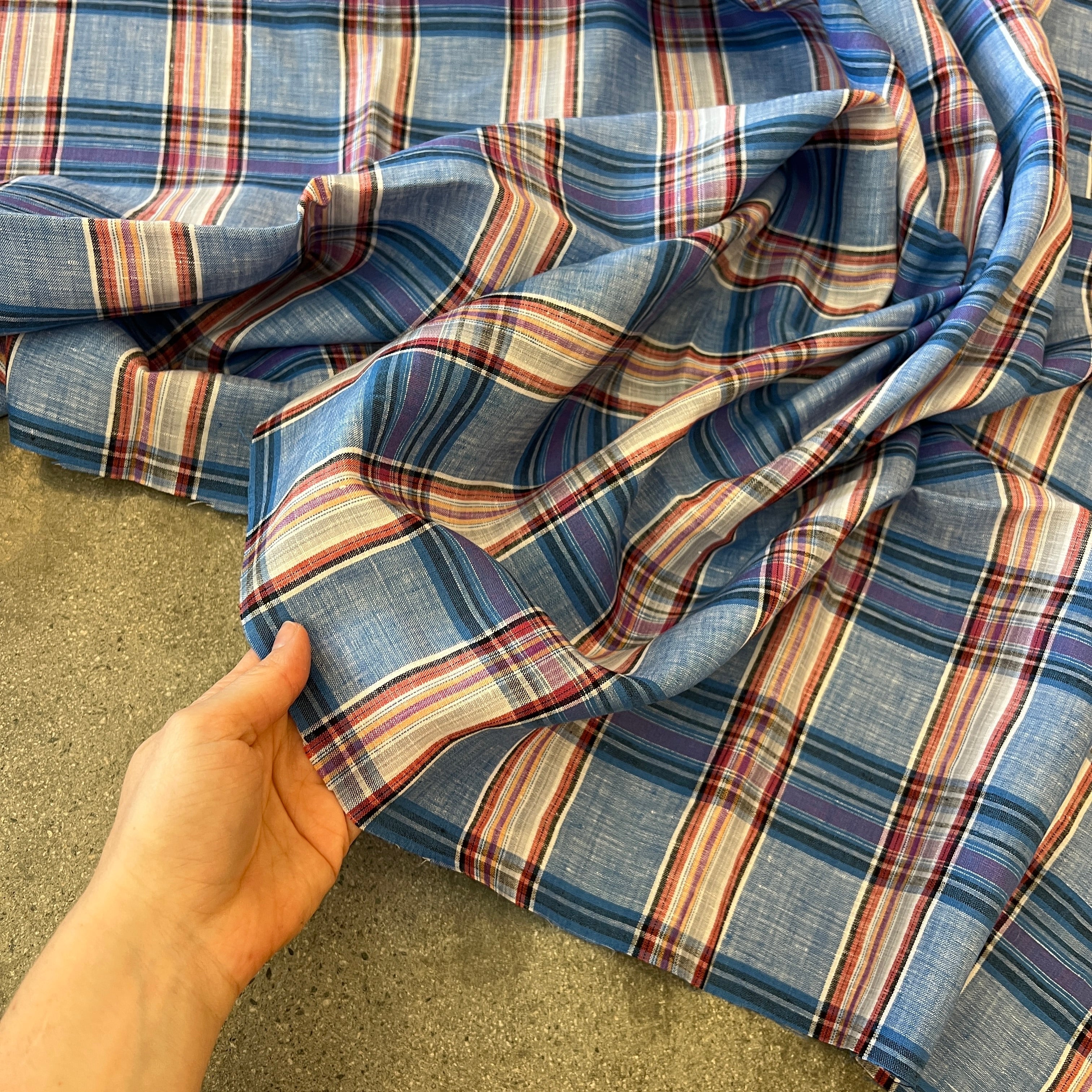 Niki Multi-colour shirting check