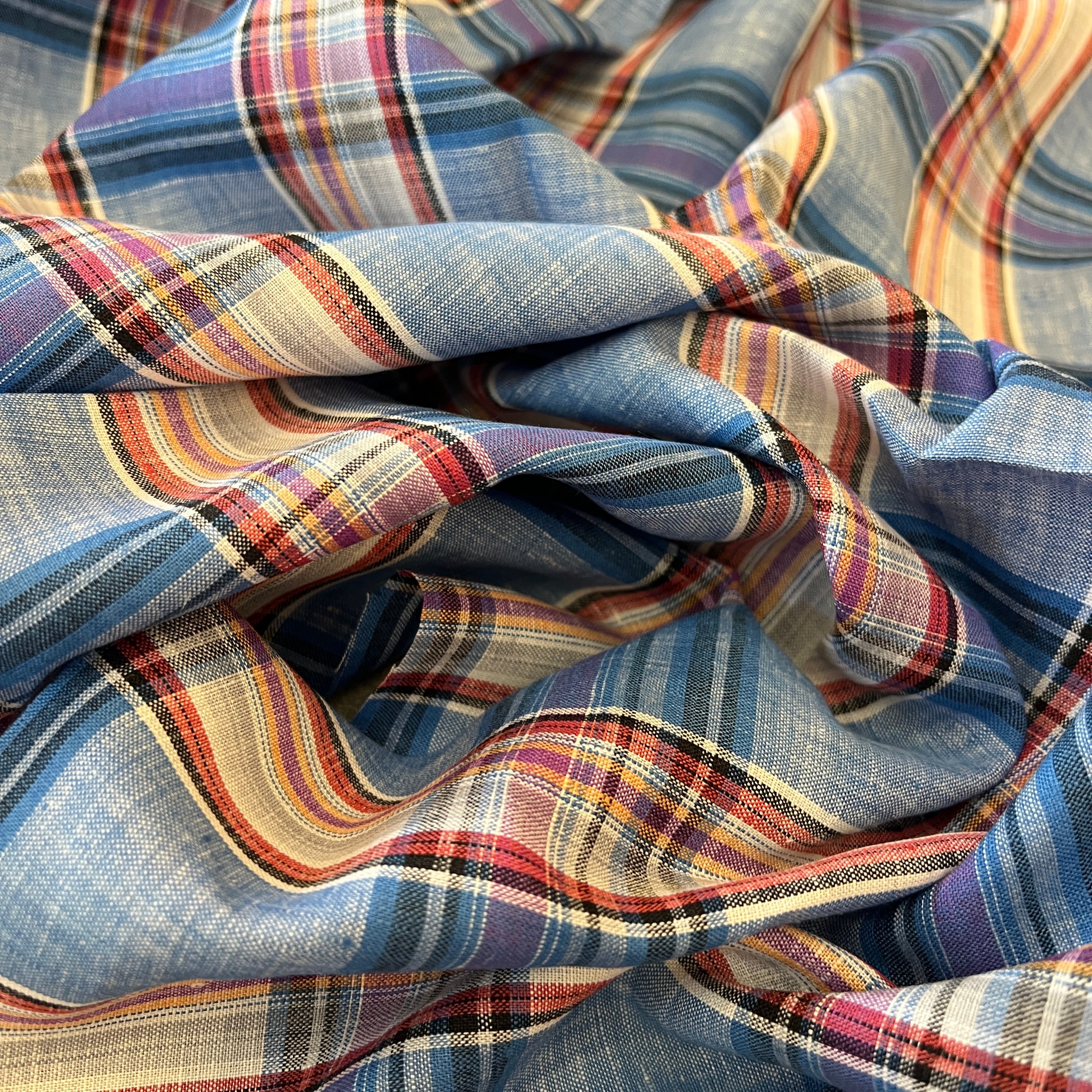 Niki Multi-colour shirting check