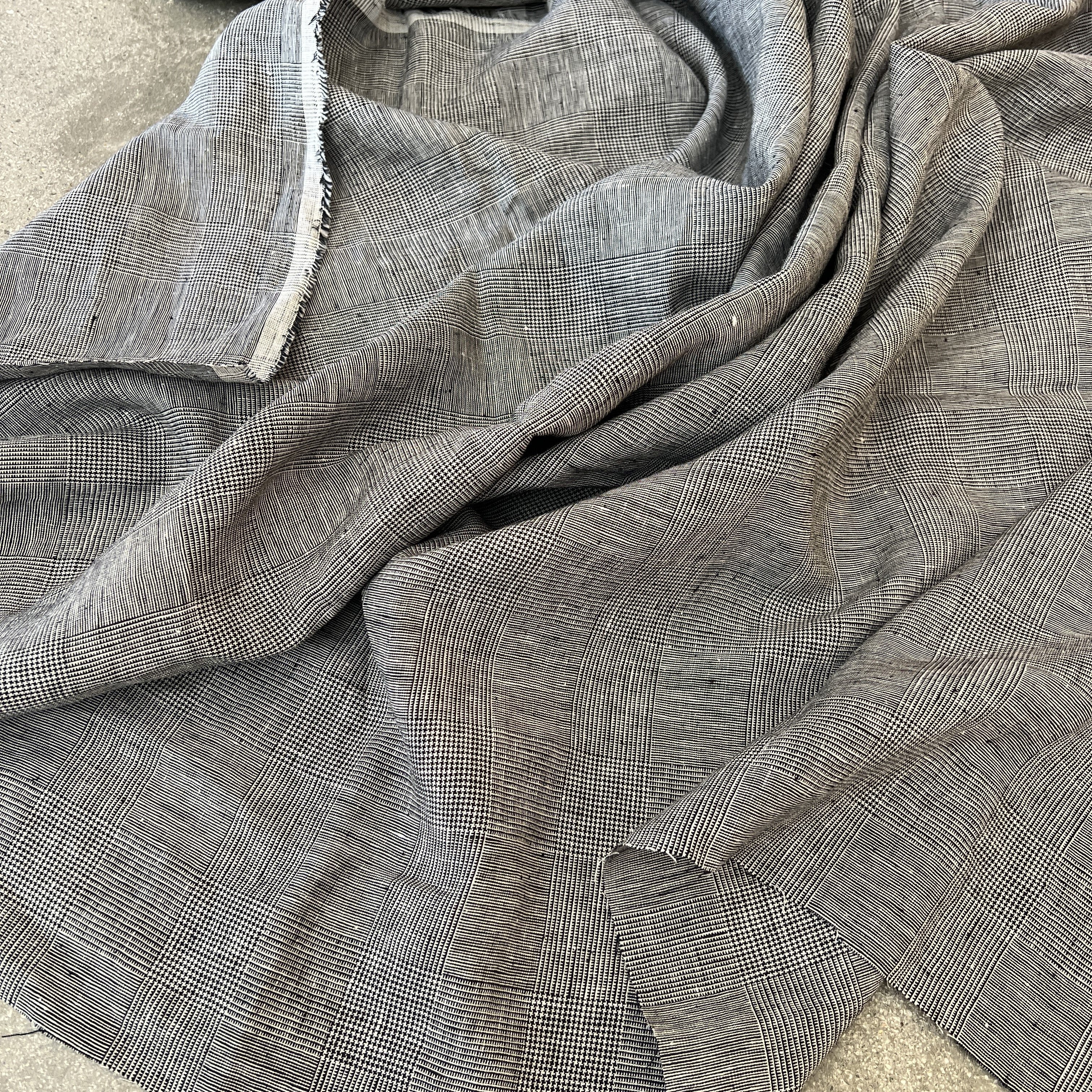 Memphis Grey/Charcoal Prince of Wales check