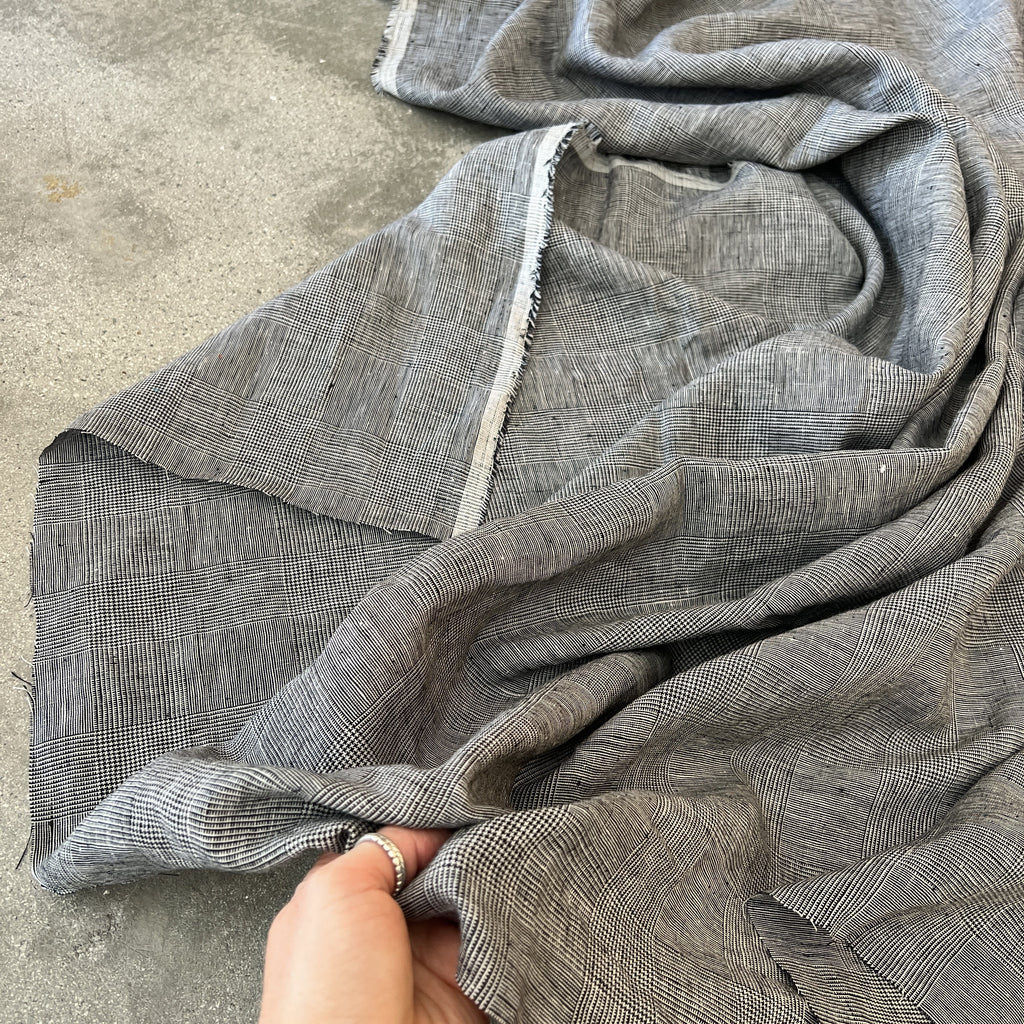 Memphis Grey/Charcoal Prince of Wales check