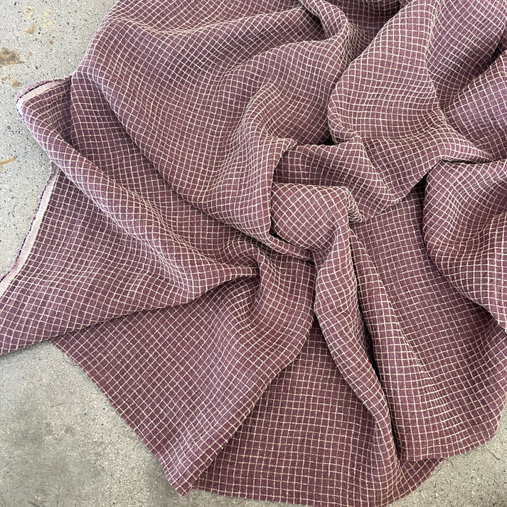 Banksia Linen Rayon Plum