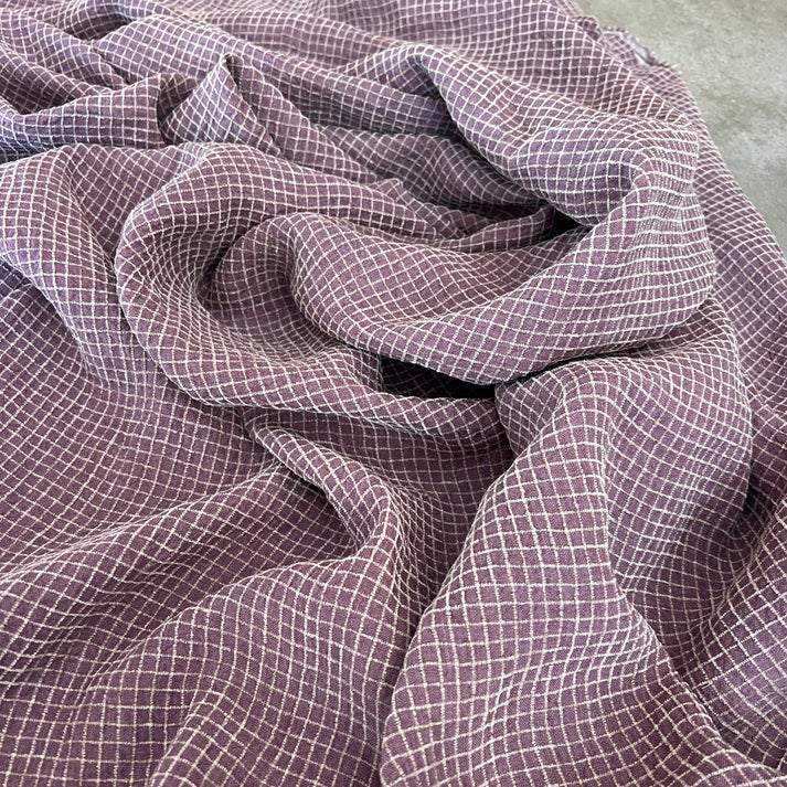 Banksia Linen Rayon Plum