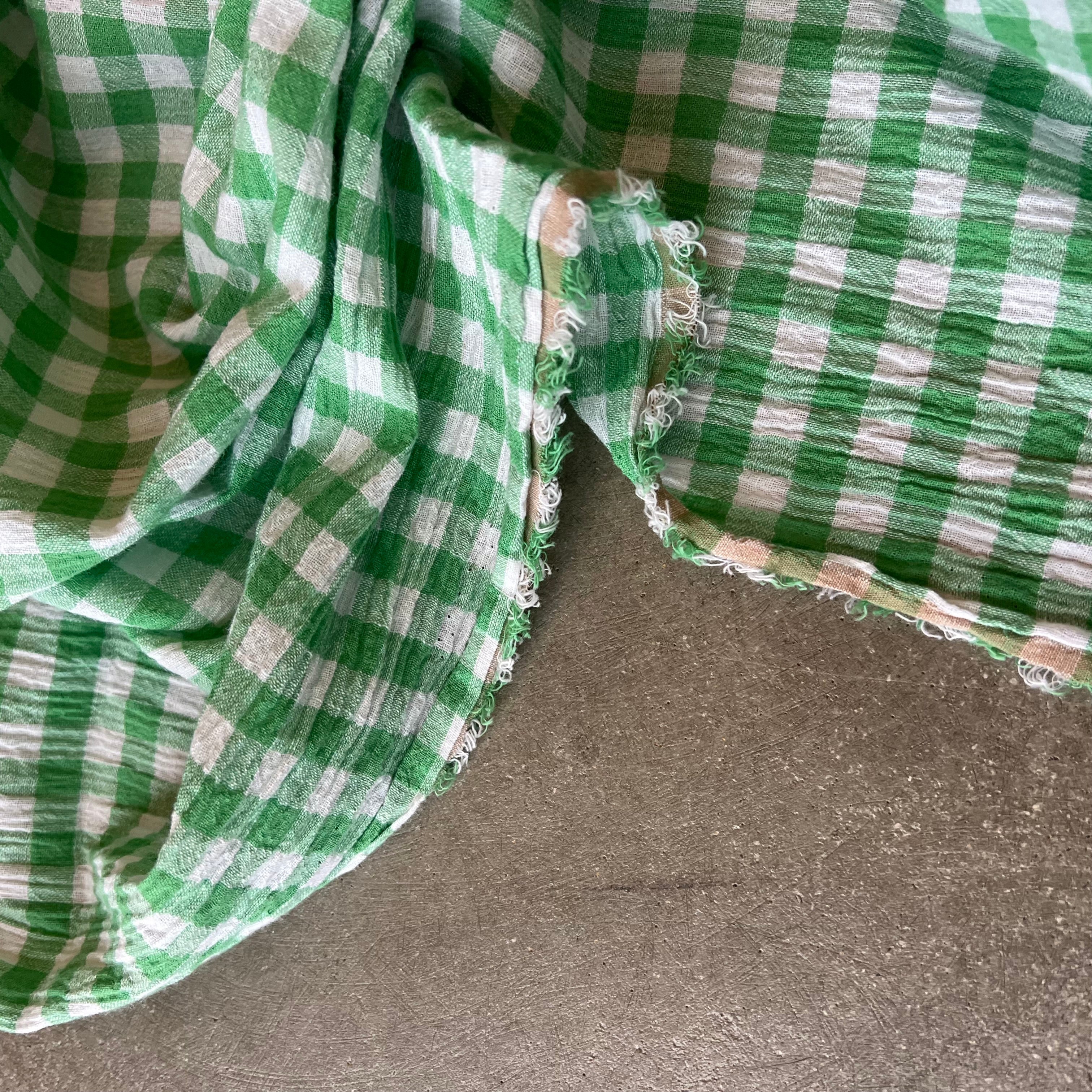Mini Green plaid