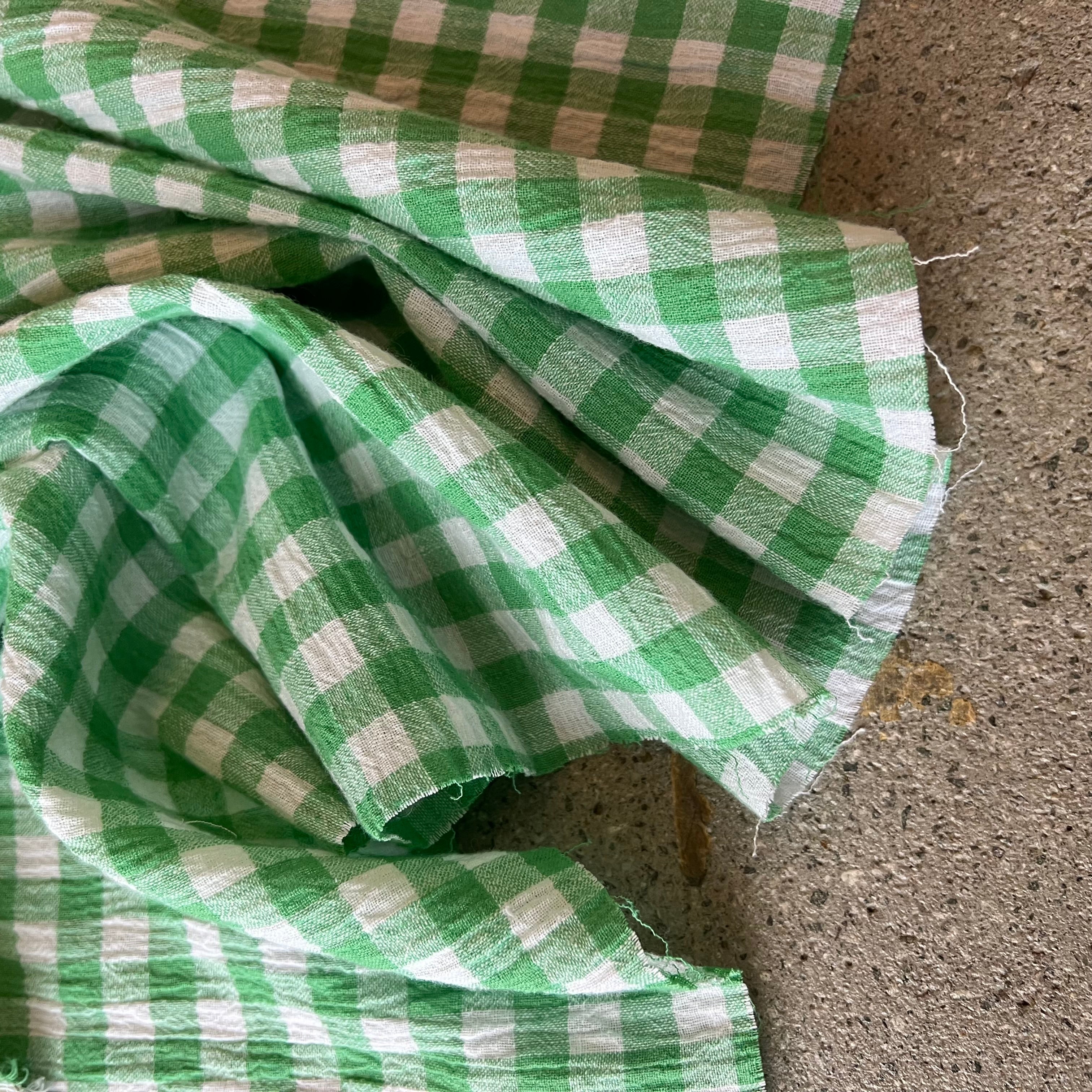 Mini Green plaid