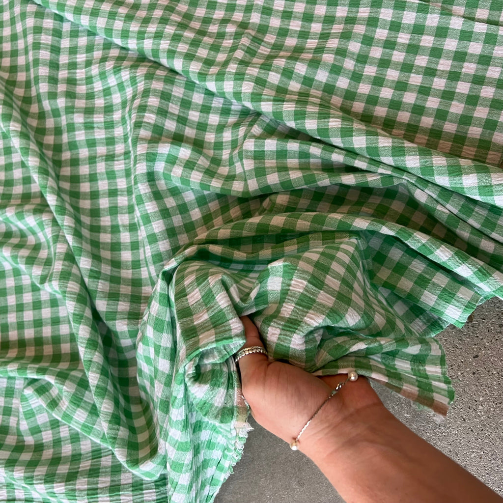 Mini Green plaid