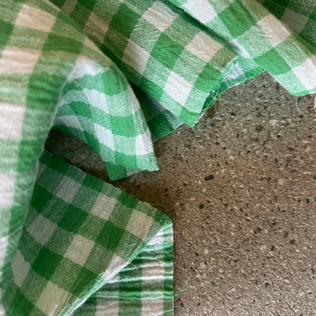 Mini Green plaid