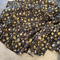 Round the Garden Path Navy/gold/white floral