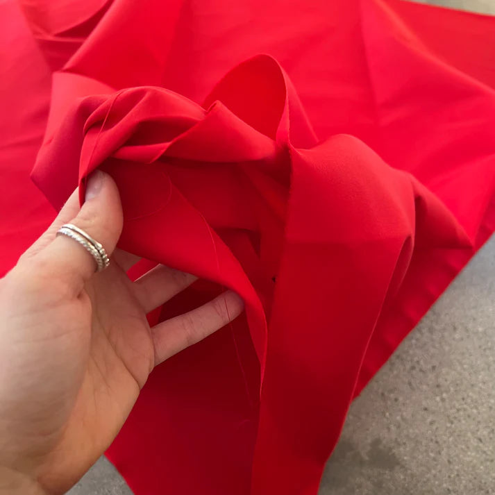 Grossgrain Hemp Blood red