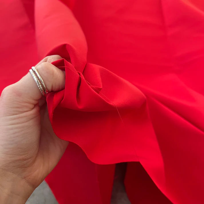 Grossgrain Hemp Blood red