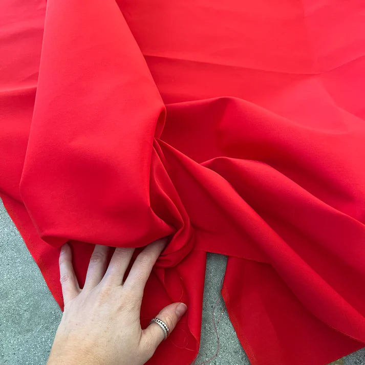 Grossgrain Hemp Blood red