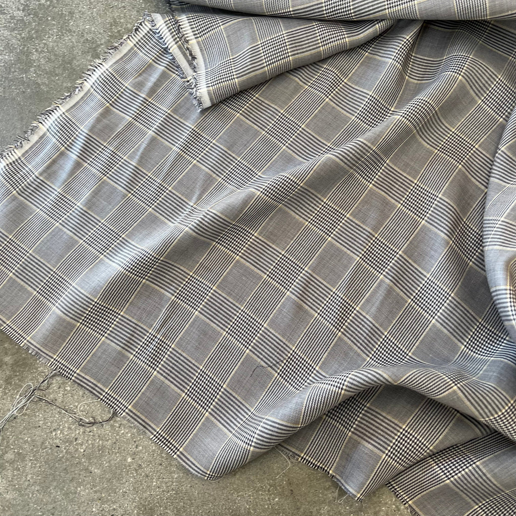 Street Grid Grey/white Glen plaid
