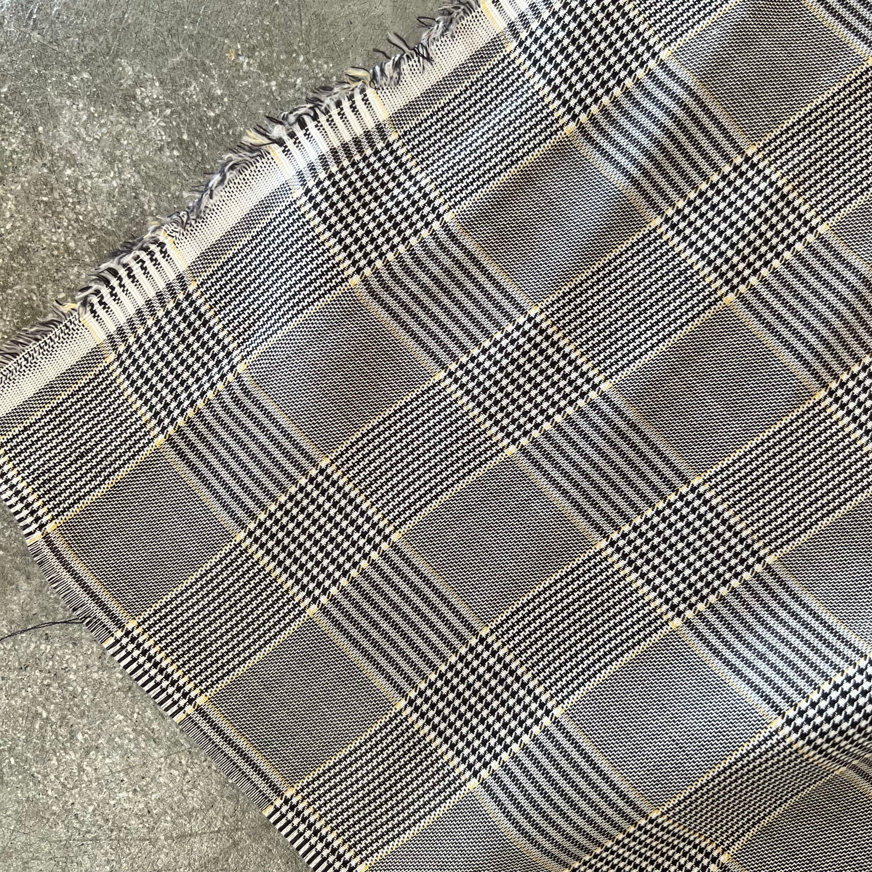 Street Grid Grey/white Glen plaid