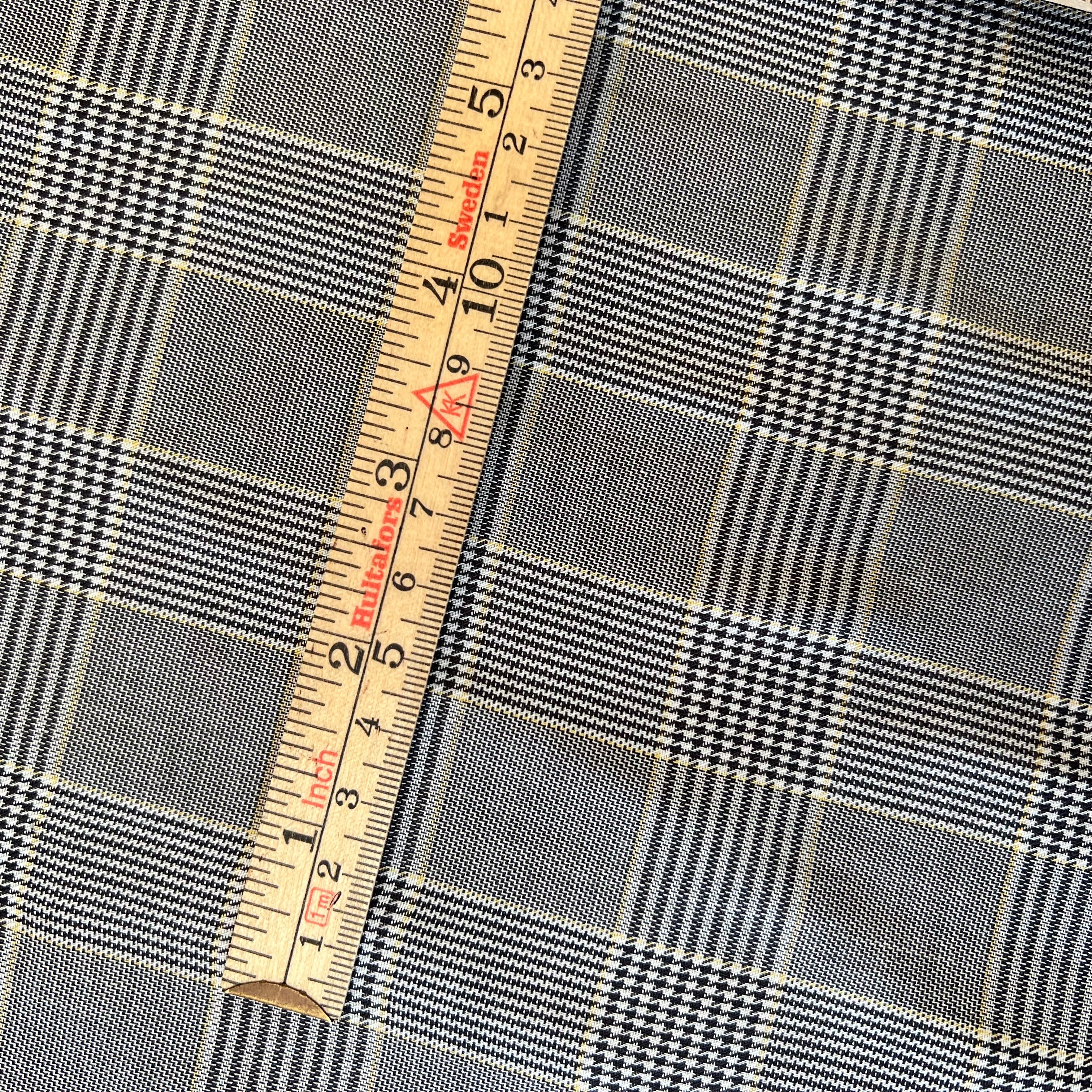 Street Grid Grey/white Glen plaid