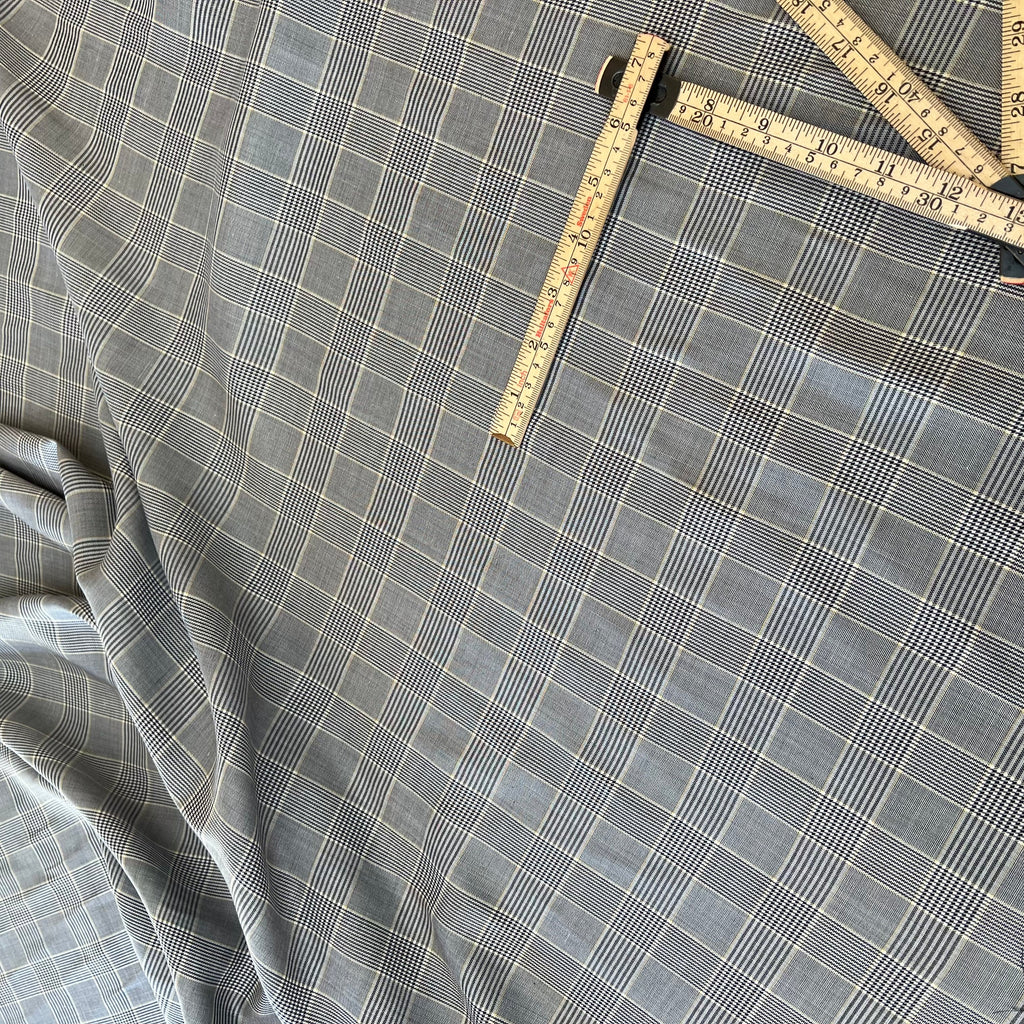 Street Grid Grey/white Glen plaid