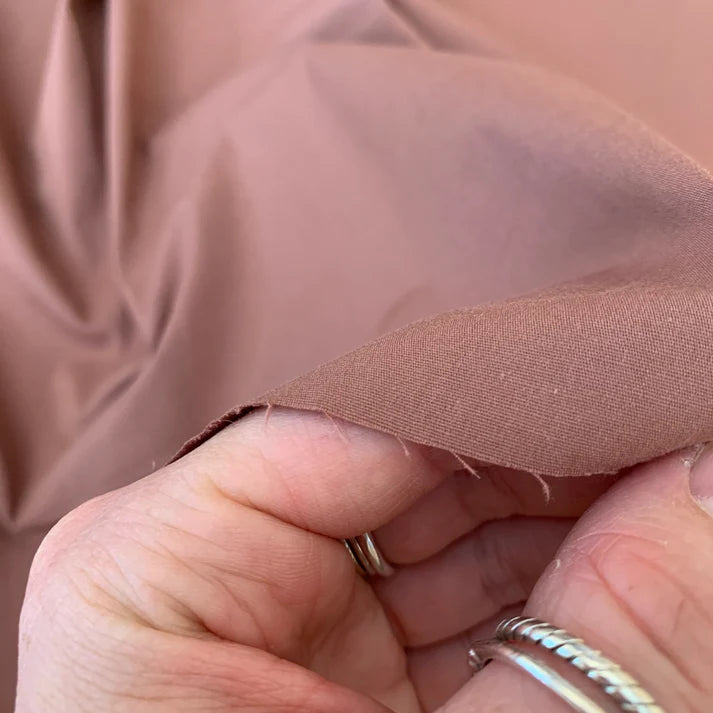 Coobah stretch cotton Raisin