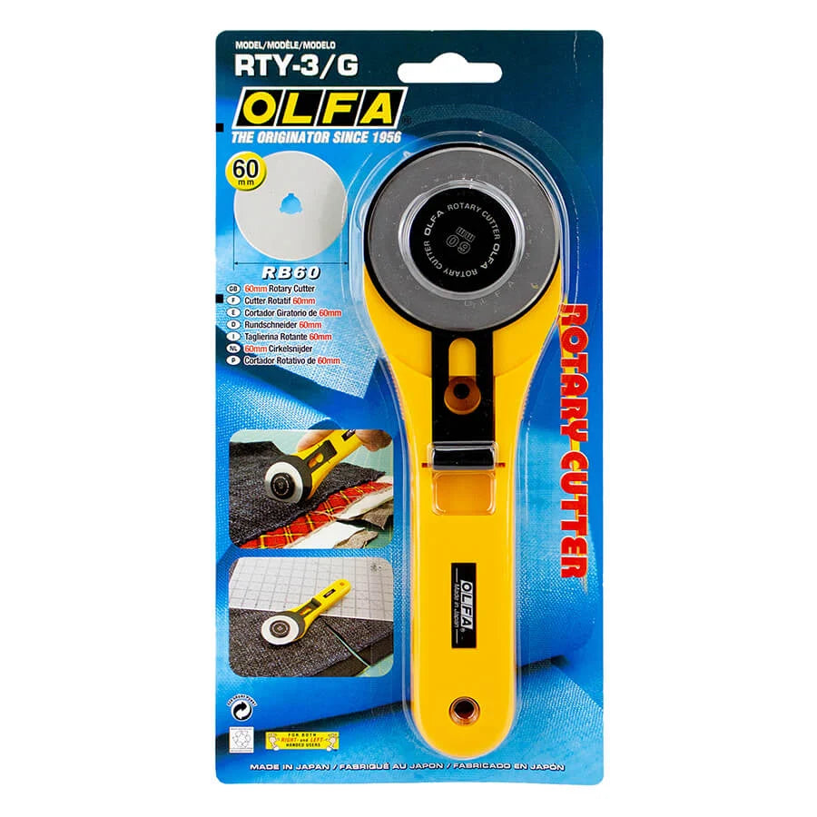 Olfa 60mm Rotary Cutter Straight RTY-3/G