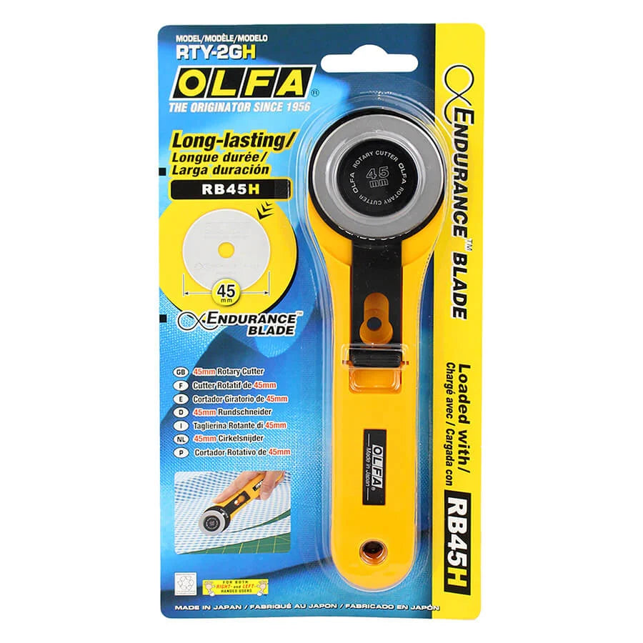 Olfa 45mm Rotary Cutter Endurance RTY-2G/H