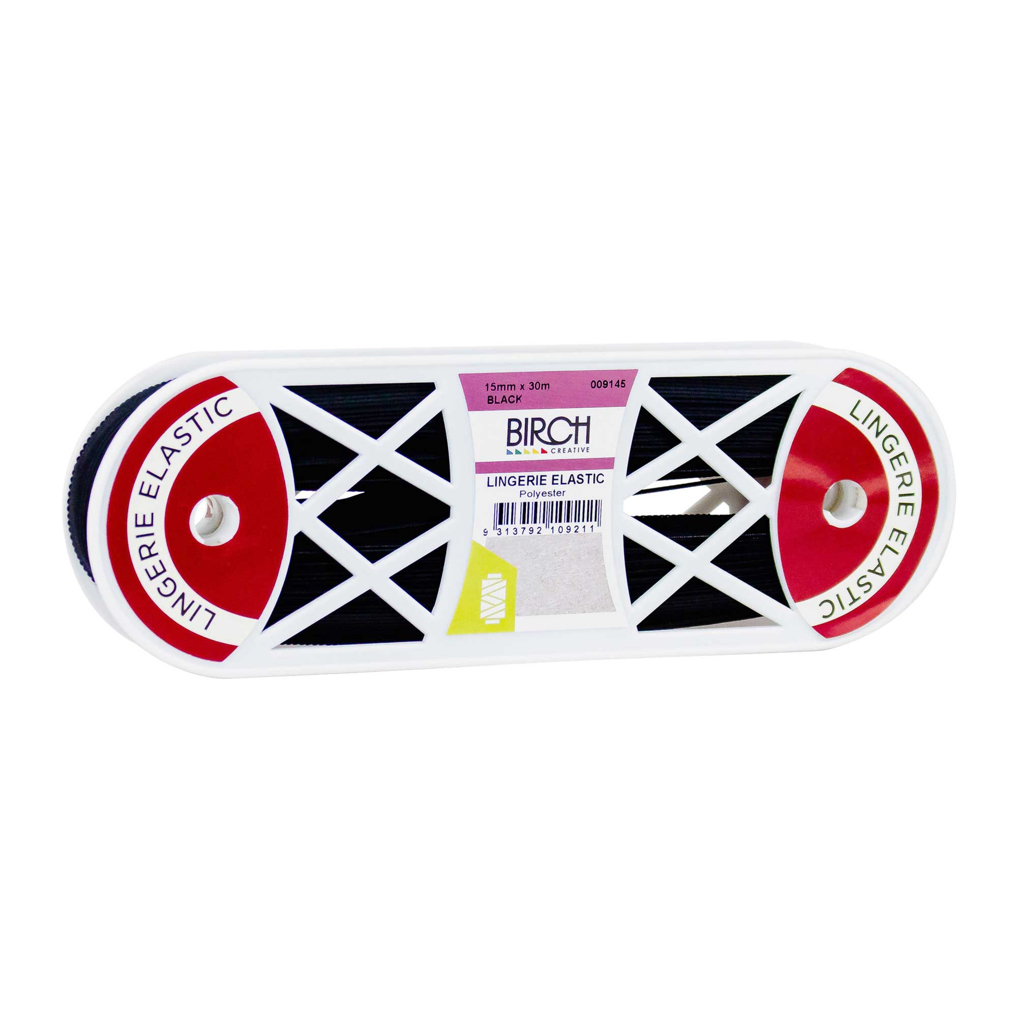 Elastic Lingerie 15mm Black