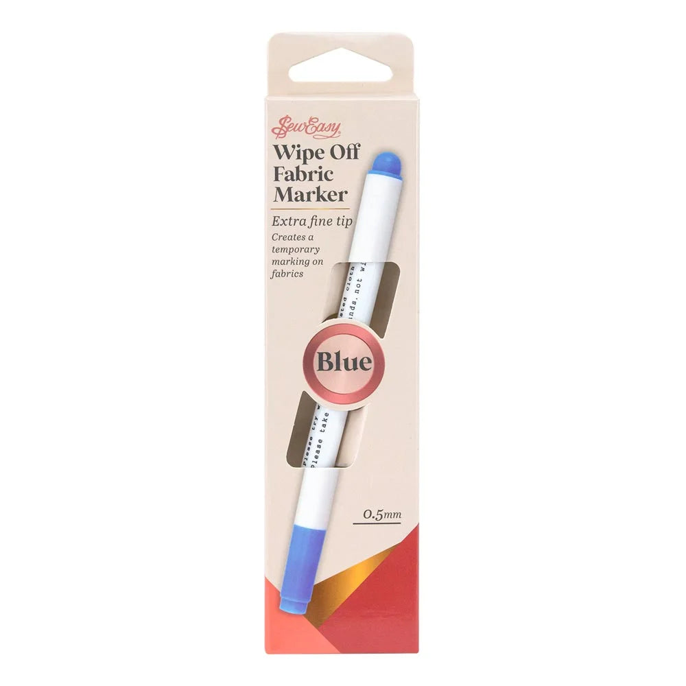 Sew Easy Erasable Pen Fine Blue