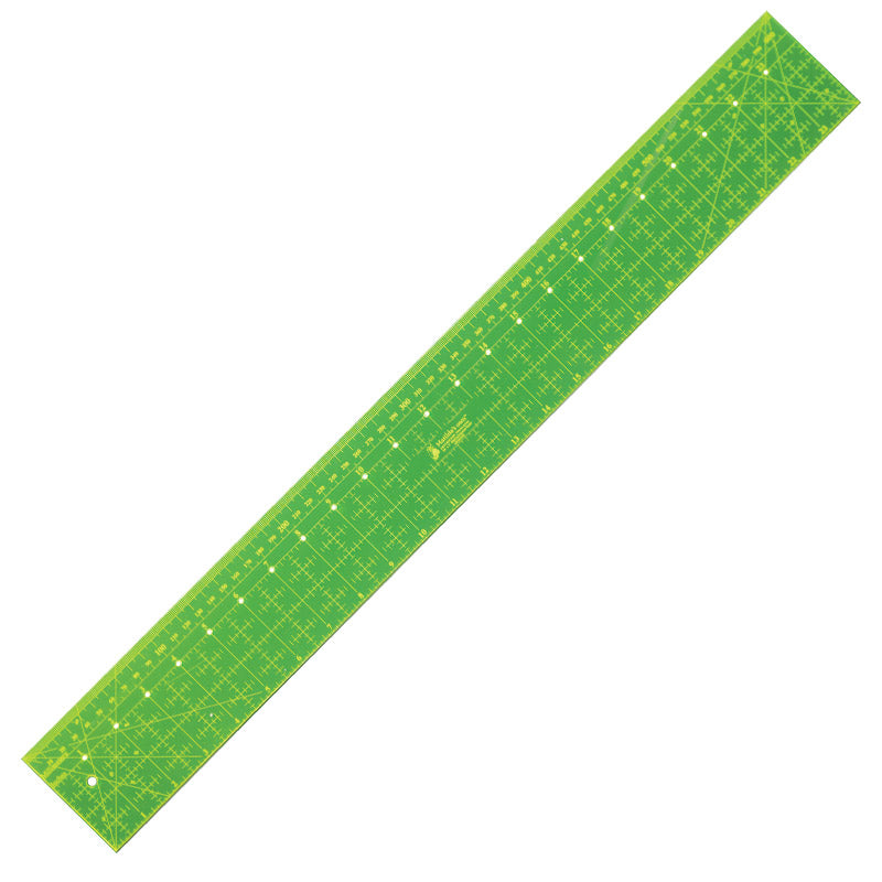 Dual Metric/Imperial Ruler - 24in x 3in