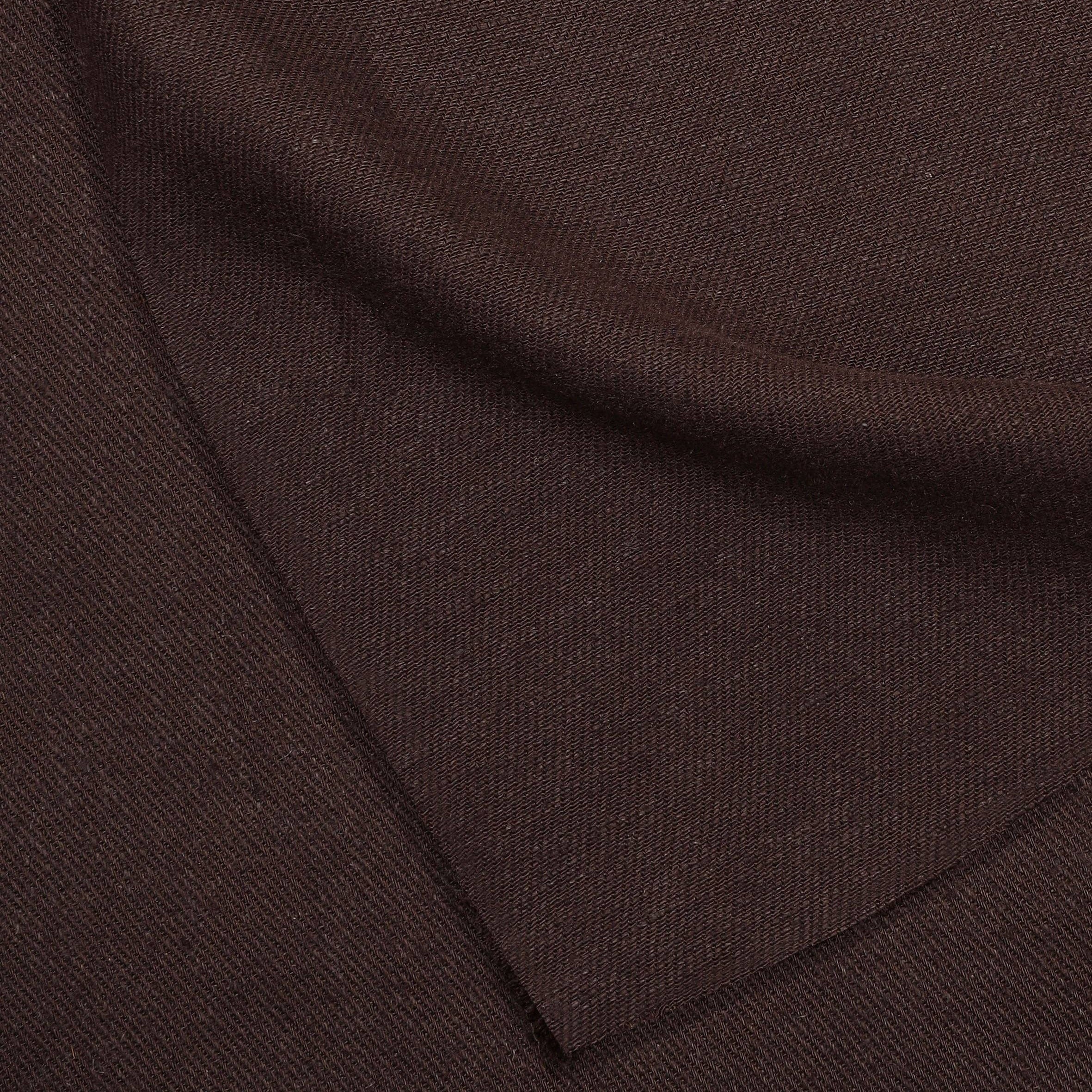 Twill Linen Viscose LivaEco OAT CHOCOLATE