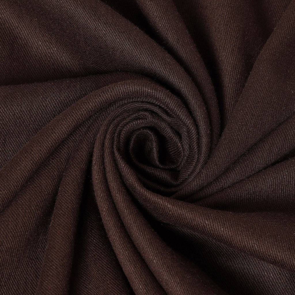 Twill Linen Viscose LivaEco OAT CHOCOLATE